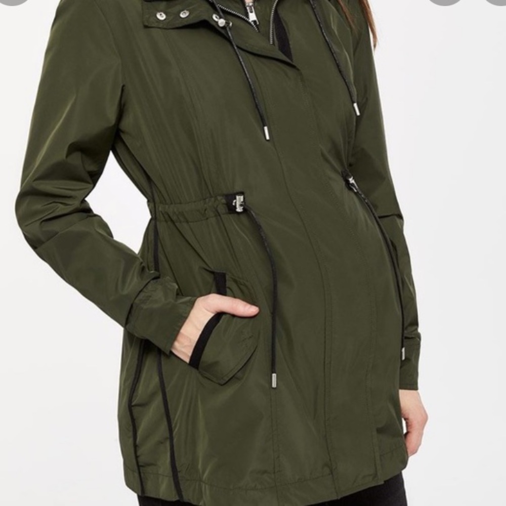 Thyme maternity fall utility jacket